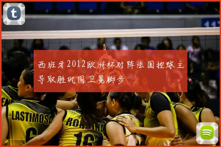 西班牙2012欧洲杯对阵法国控球主导取胜巩固卫冕脚步